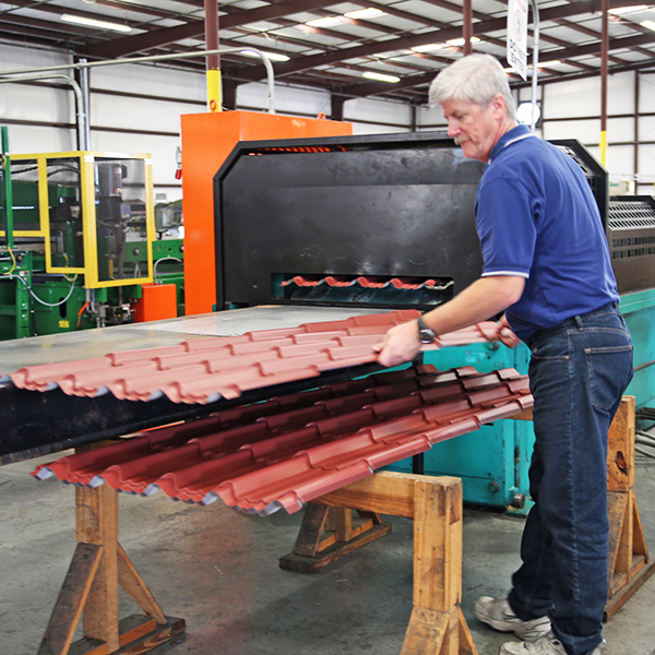 Making Metal Roofing