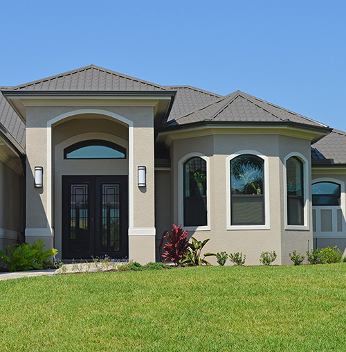 Metal Roof on Home