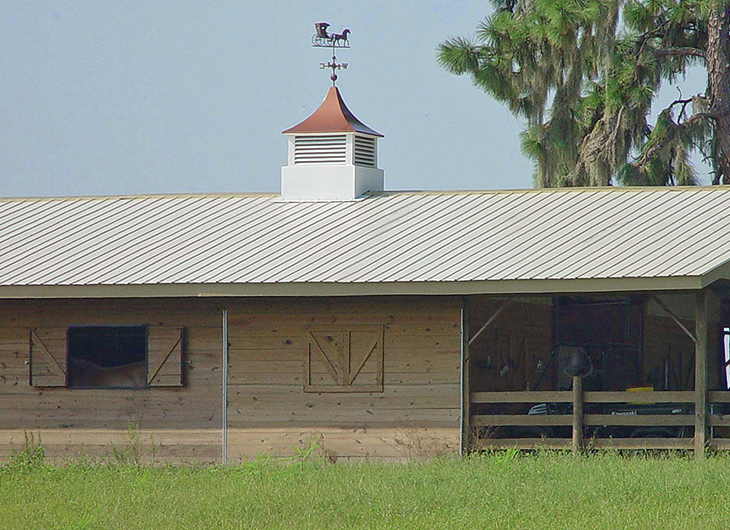 Agricultural Jacksonville Florida R-Panel Metal Roofing - Rib Panel Metal Roofing - Ag Panel Metal Roofing