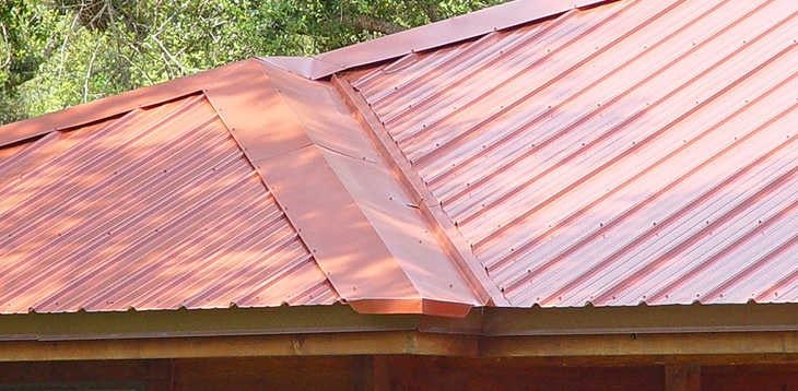 metal roofing panel material in tampa