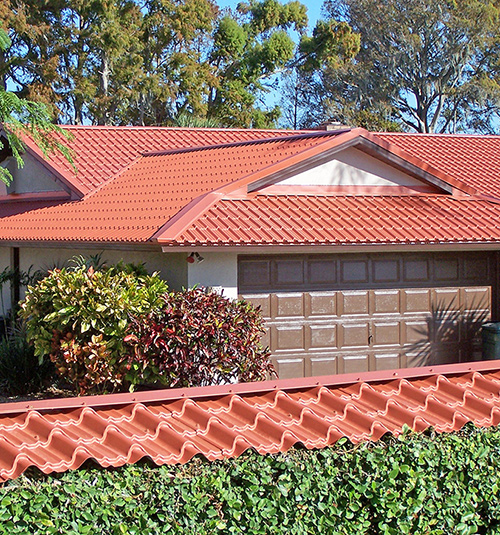 Home Imitation Tile Metal Roofing - Metal Tile Roofing - Permatile Metal Roofing Tallahassee Florida